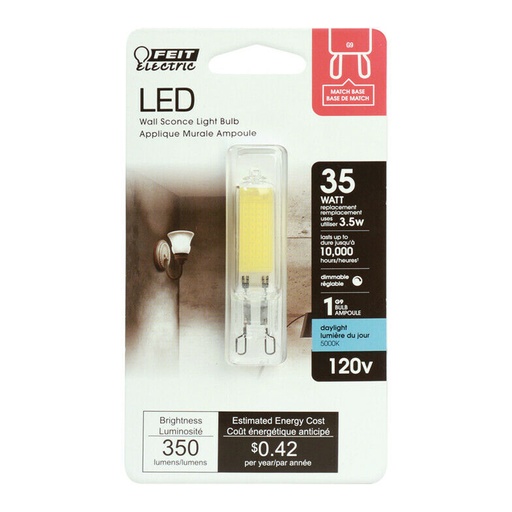 [3001365] LED DIM G9 35W 350L DL