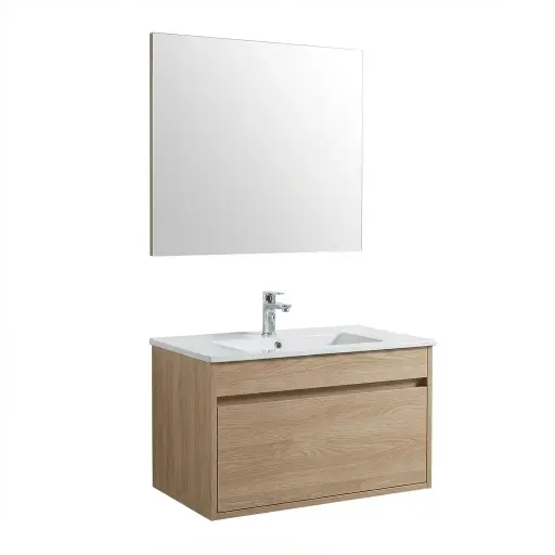 [BA700M] CONJ. PVC VAN MUEB./LAV. MAPLE