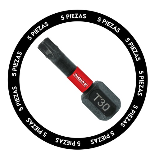 [DT301P5] DB INSERT BIT T30 1 5PK