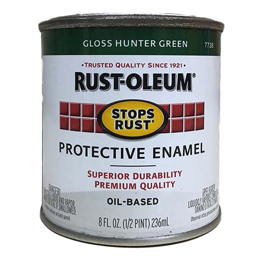 [420007532] R/O GLOSS H/GREEN ENAM. 1/2 PT