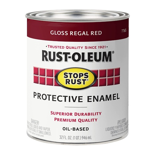 [420007530] R/O GLOSS R/RED ENAM. 1/2 PT