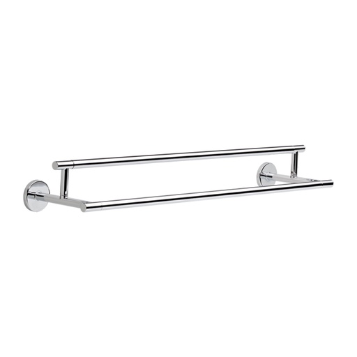 [75925] Delta 75925 Trinsic 24" Wall Mounted Double Towel Bar Chrome Bathroom Hardware and Accessories Bathroom Hardware Towel Bars