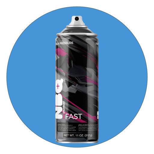 [F029] NBQ SPRAY 400mL SMURF BLUE