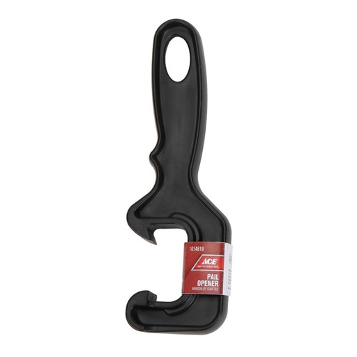 [1014819] PAIL LID OPENER BLK 8"L