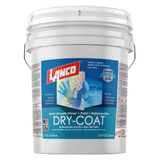 [DC4812] LANCO DRY COAT SEM/SMOOTH WHT PL