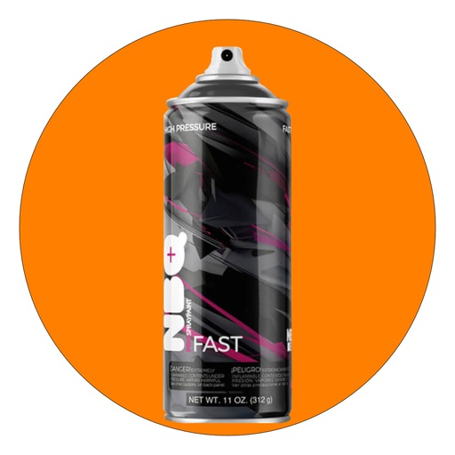 [F009] NBQ SPRAY 400mL ORANGE