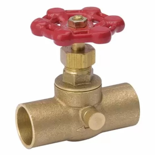 [4336699] ZORO SELECT 105-604NL Stop and Waste Valve,Brass,CXC,3/4 in