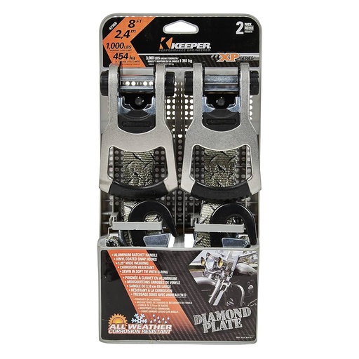 [8881088] TIEDOWN 8' GRY 1000# 2PK
