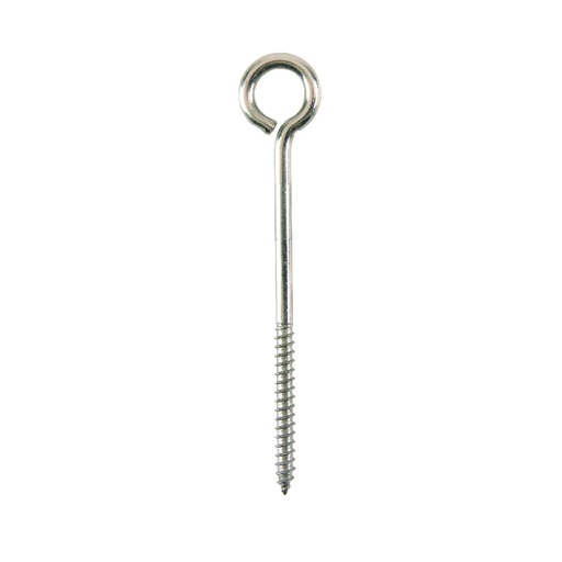 [58416] Hampton 1/4 in. X 5 in. L Stainless Steel Lag Thread Eyebolt Nut Included