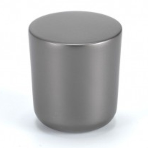[8161750] Berenson BN-RCH-MINI-RD-LG-KNOB Mini Large 1" Modern Round Cone Button Cabinet Knob / Drawer Knob by R. Christensen Charcoal Gray Cabinet Hardware