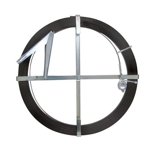 [40953] Cobra 100 Ft. L Flat Steel Sewer Rod