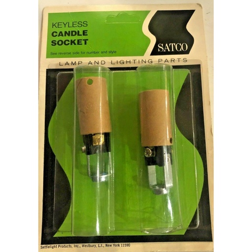[S70403] SATCO 2-2" CANDELABRA SOCKET