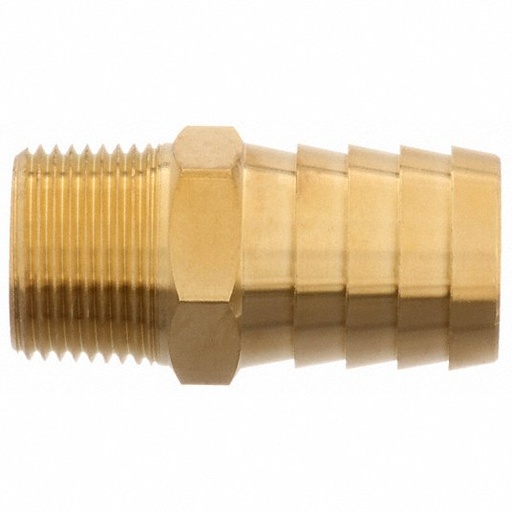 [4504155] Company Brass 1/4 in. D X 1/8 in. D Adapter