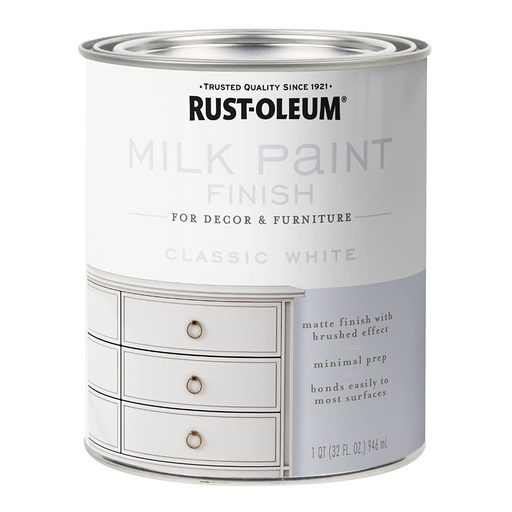[1001730] MILK PAINT CL WHITE 1QT