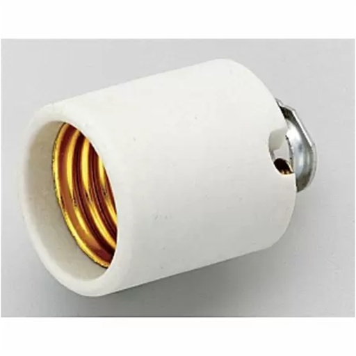 [S70560] SATCO KEYLSS PORCELAIN SOCKT MED