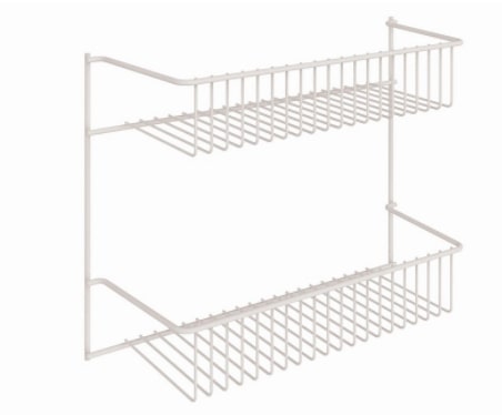 [8002] C/MAID RACK/2 SHELF 12"