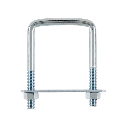 [58294] Hampton 5/16 in. X 2 in. W X 3 in. L Coarse Zinc-Plated Steel Square Bend U Bolt