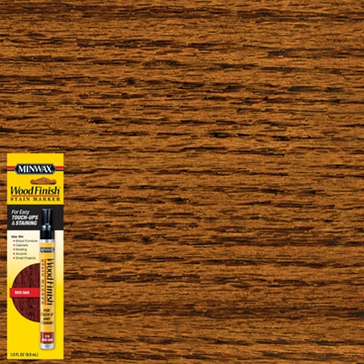 [420013368] Minwax Wood Finish Stain Marker Semi-Transparent Red Oak Oil-Based Stain Marker 1/3 Oz