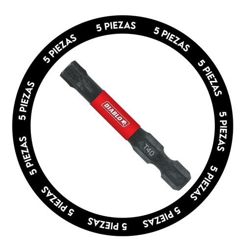 [DT402P5] DB INSERT BIT T40 2 5PK