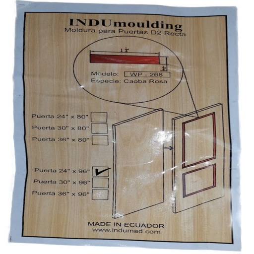 [295000853] KIT MOLDURA CAO.LATICE 24X96