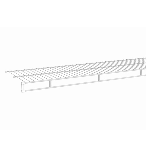 [1361] Shelf and Rod 6 Ft. X 12 in. Ventilated Wire Shelf