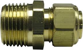 [4338257] JMF Company 1/2 in. Compression X 1/2 in. D FPT Brass Adapter