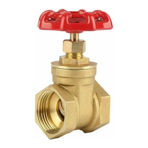 [4335840] Homewerks 1-1/4 in. FIP Brass Gate Valve