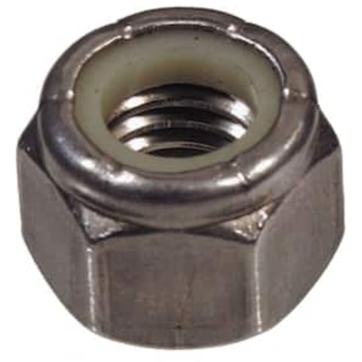 [399006230] The Hillman Group 829726 7/16-14 Stainless Steel Nylon Insert Locknut, 50-Pack