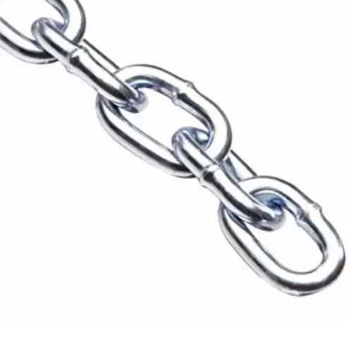 [5365242] Campbell 0726727 Straight Link Coil Chain, 325 Lb Working Load Limit, No 2, Steel, Zinc