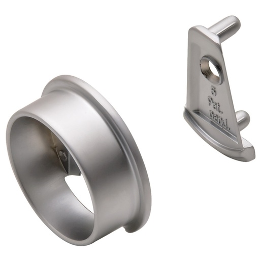 [803.39.410] HAFELE WARDROBE TUBE END SUPPORT