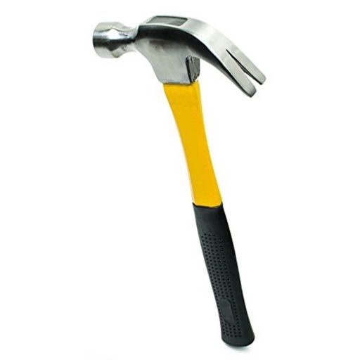 [2258499] Steel Grip 16 Oz Smooth Face Rip Hammer Fiberglass Handle