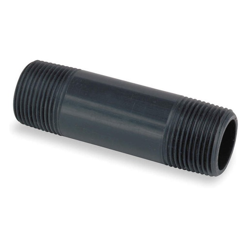 [440003422] NIPPLE SCH80 PVC 3/4X4