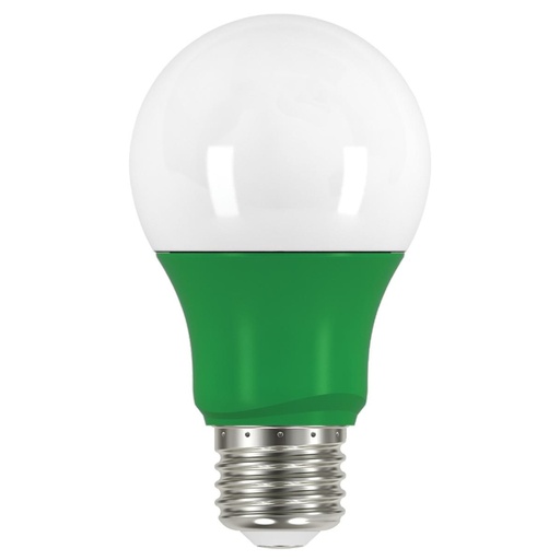 [S9643] BOMB.SATCO 2A19 LED GREE 120V