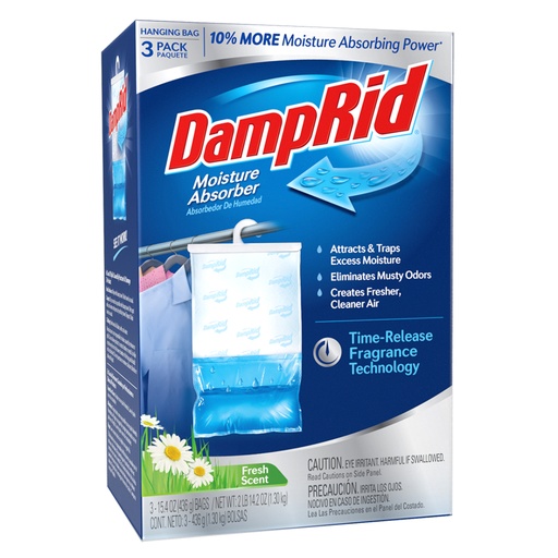 [1014930] DampRid Hanging Moisture Absorber No Scent 15.4 Oz