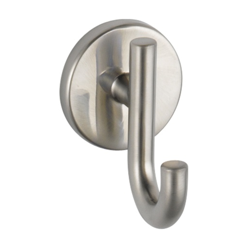 [75935-SS] Delta 75935 Trinsic Single Robe Hook Brilliance Stainless Bathroom Hardware and Accessories Bathroom Hardware Robe Hooks