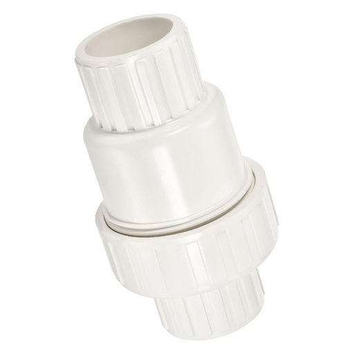 [45705] Homewerks 1-1/2 in. D X 1-1/2 in. D Solvent PVC Spring Loaded Check Valve