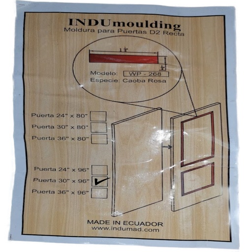 [295000854] KIT MOLDURA CAO.LATICE 30X96