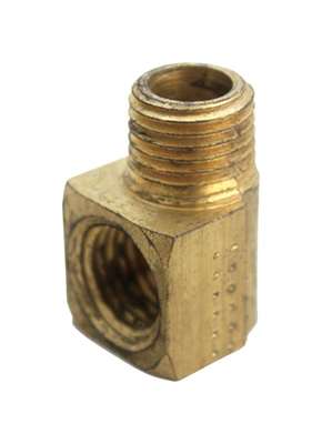 [4505517] 3/8 in. FPT X 3/8 in. D MPT Brass 90 Degree Street Elbow