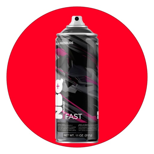 [F152] NBQ SPRAY 400mL PURE RED GLOSS