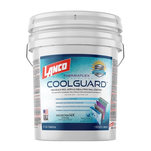 [CG37102] LANCO COOL GUARD FLAT WHI/PAST