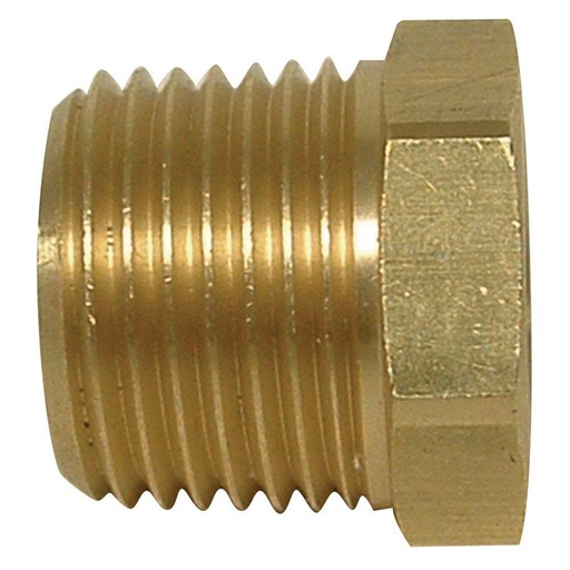 [440003806] JMF Company 1/2 in. MPT X 1/8 in. D FPT Brass Hex Bushing