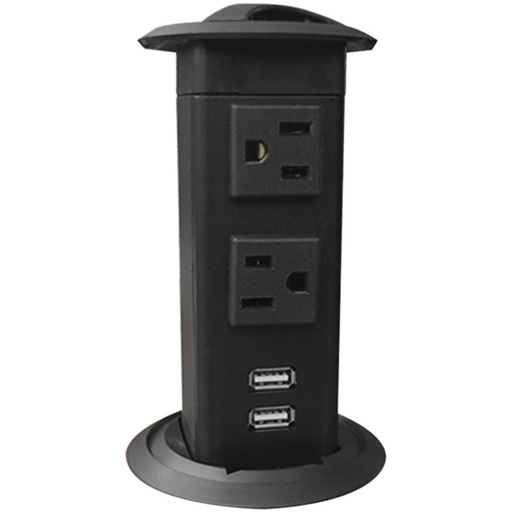 [822.99.340] HAFELE POP-UP PS AC USB 2.1AMP