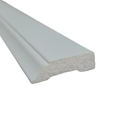 [294001009] 7' WHT OG Stop Molding, 25PK