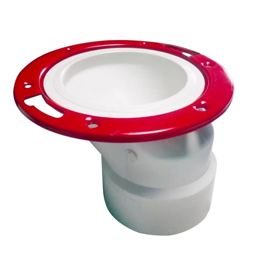 [440015815] FLANGE PVC DESVIO 4X3 METAL RING