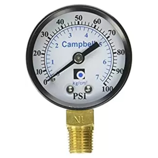 [4339933] PRESSURE GAUGE 0-100 PSI