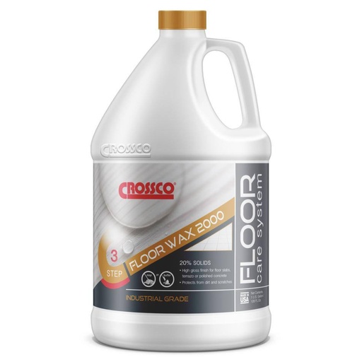[CK134-4] CROSSCO FLOOR WAX 2000 GL