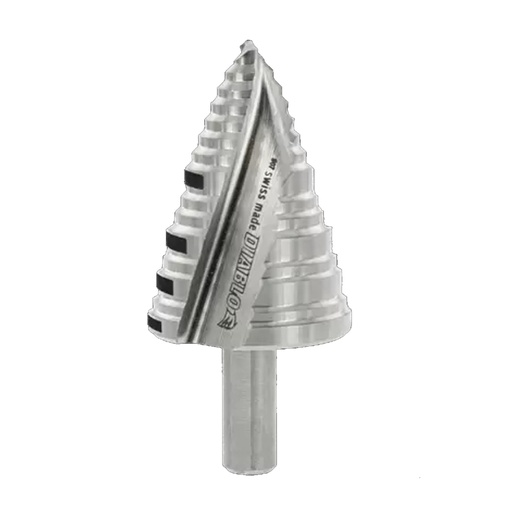 [DSD1375S15] Diablo 1-3/8 in. X 2-29/32 in. L Metal Step Drill Bit 3-Flat Shank 1 Pk