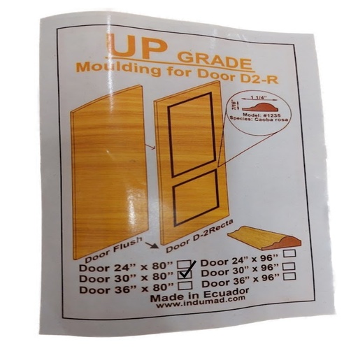 [295000801] KIT MOLD. CAO.D2 REC #1235 30X80