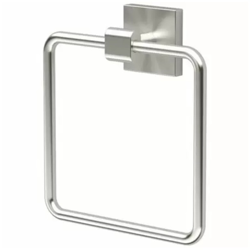 [366001824] Gatco 4052 Elevate 6-1/8" Wall Mounted Towel Ring Satin Nickel Bathroom Hardware and Accessories Bathroom Hardware Towel Rings