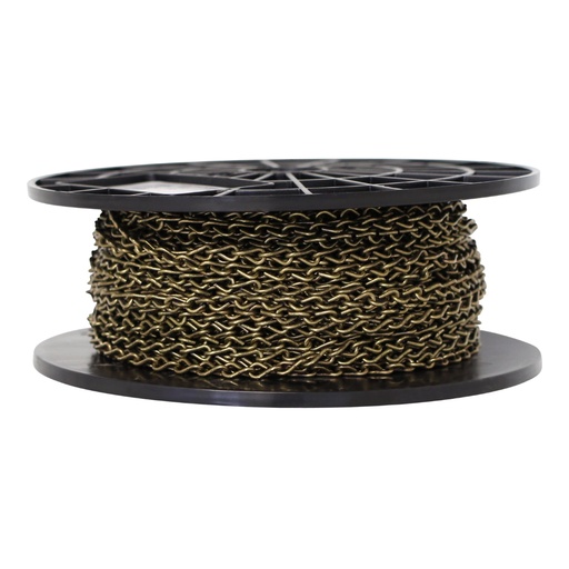 [5364849] Campbell 072-1667N Jack Chain, 11 Lb Working Load Limit, No 16, Steel, Brass